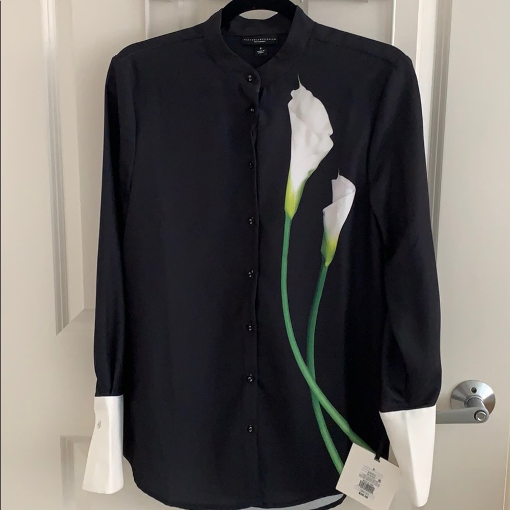 Victoria Beckham Calla Lily Blouse